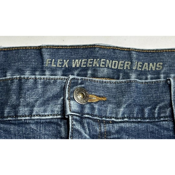 Men's Duluth Trading Flex Weekender Stretch Jeans Sz 46 No Stains 46x32 - Picture 2 of 7